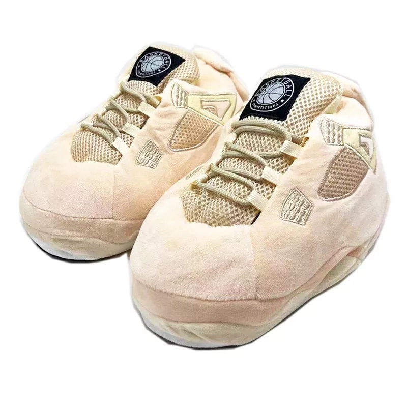 AIRSLICK - Chaussons Sneakers AJ4 Off-White Rose