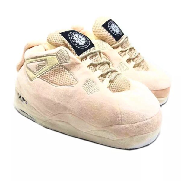 AIRSLICK - Chaussons Sneakers AJ4 Off-White Rose