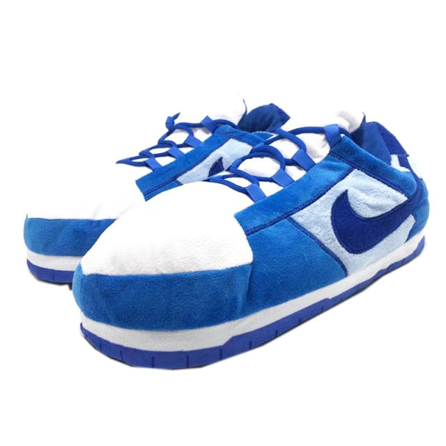 AIRSLICK - Chaussons Sneakers Nike Dunk Low Bleu