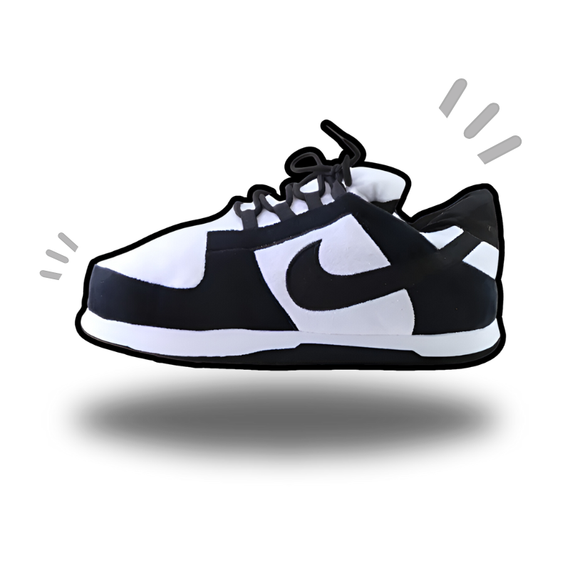 AIRSLICK - Chaussons Sneakers Nike Dunk Low Panda