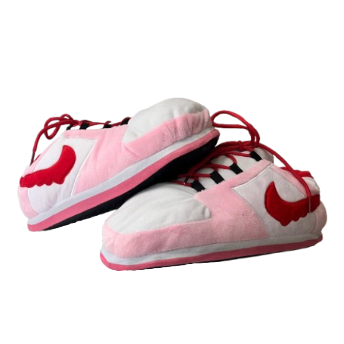 AIRSLICK - Chaussons Sneakers Nike Dunk Low Rose