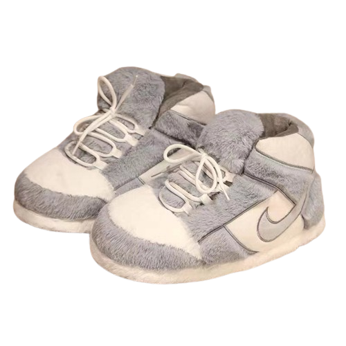 AIRSLICK - Chaussons Sneakers Nike Gris