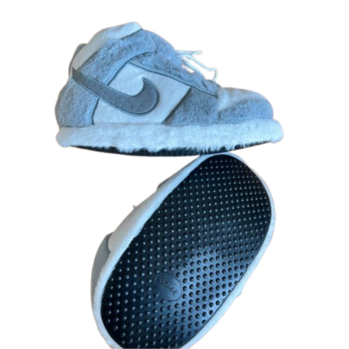 AIRSLICK - Chaussons Sneakers Nike Gris