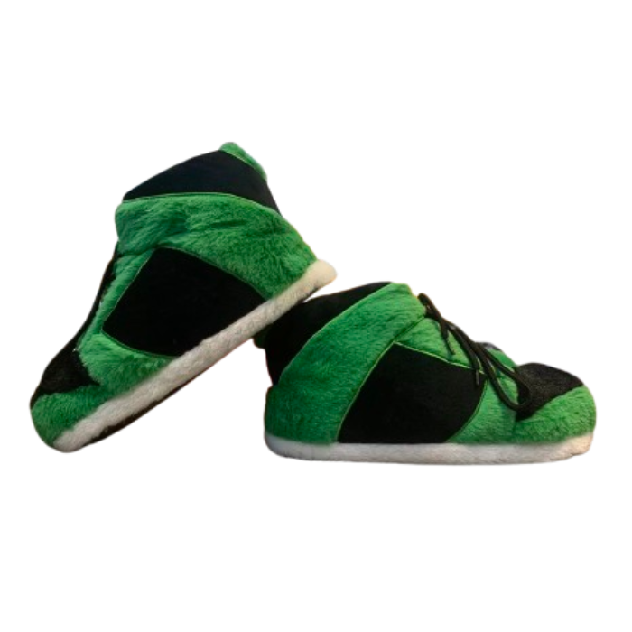 AIRSLICK - Chaussons Sneakers Nike Noir et Vert