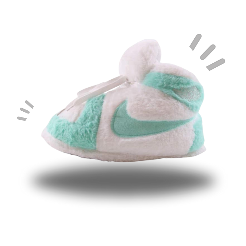 AIRSLICK - Chaussons Sneakers Nike Tiffany Bleu