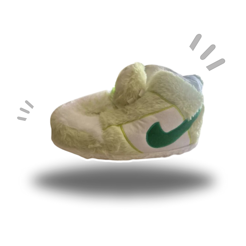 AIRSLICK - Chaussons Sneakers Nike Vert