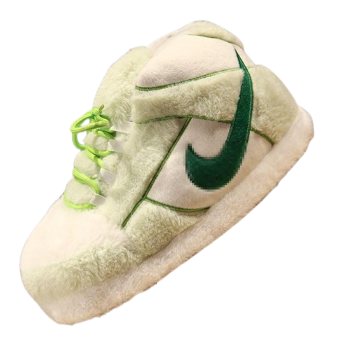 AIRSLICK - Chaussons Sneakers Nike Vert