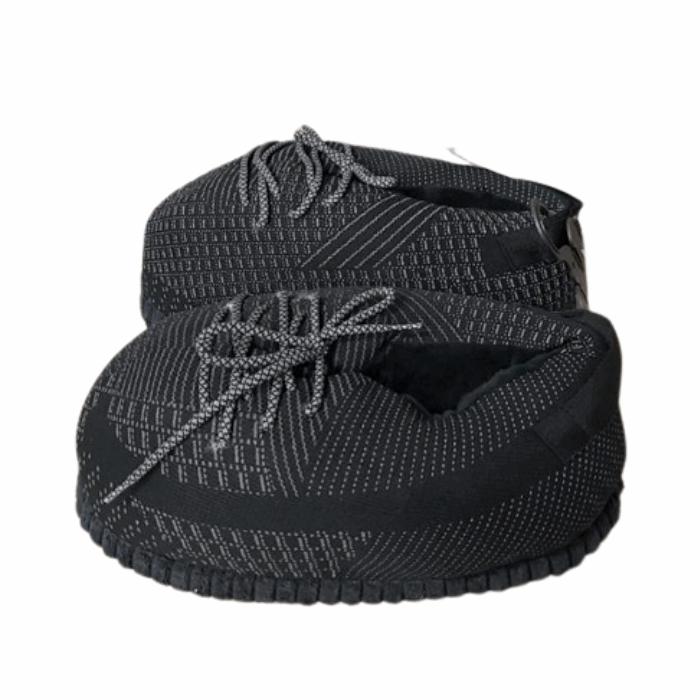 AIRSLICK - Chaussons Sneakers Yeezy Noir